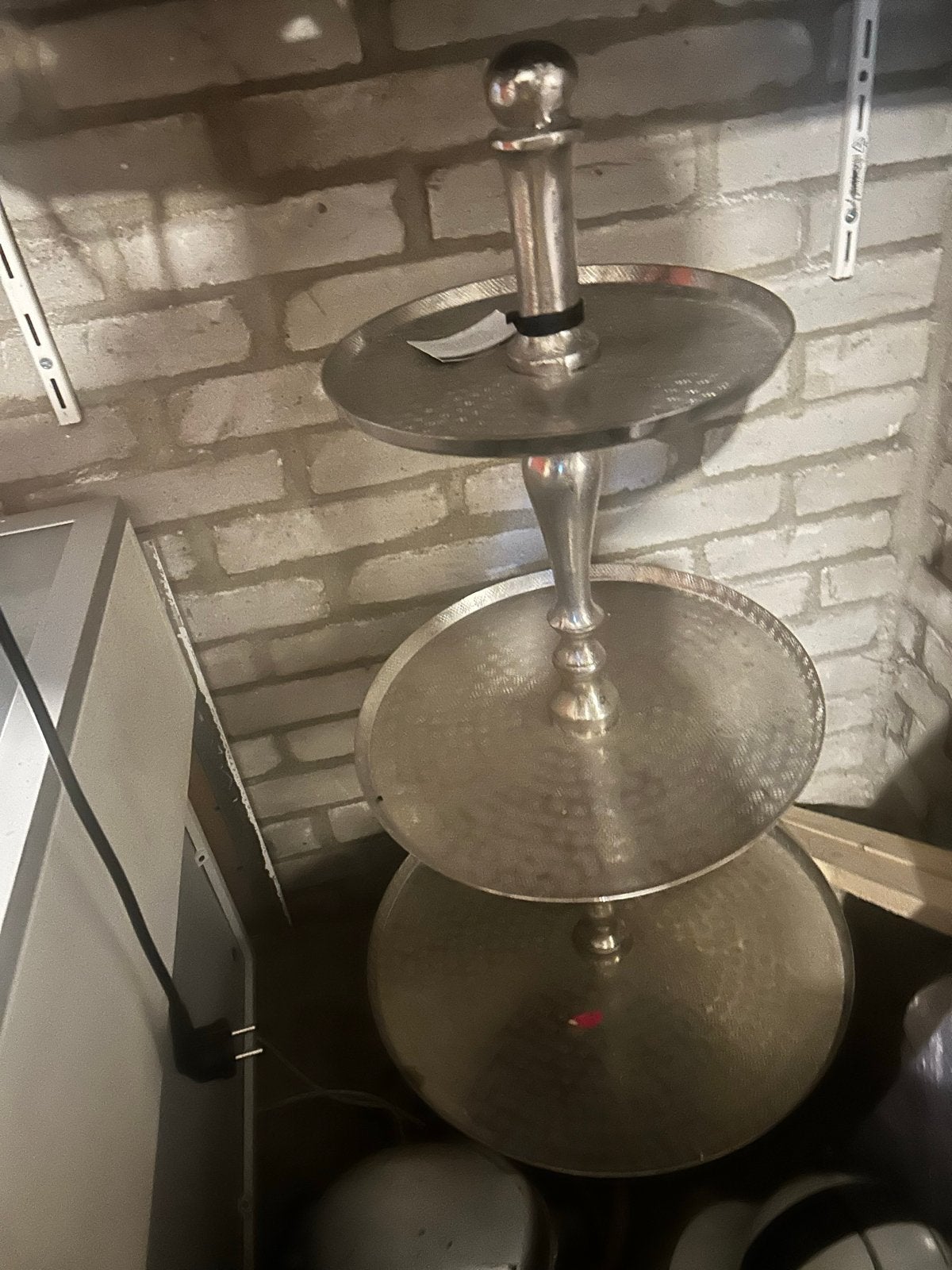 Nieuwe 3-laags etagère voor woonkamer, Ophalen, Nieuw, Metaal