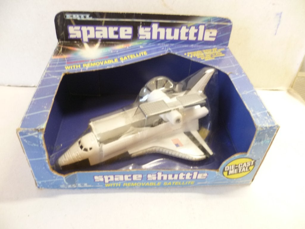 Ertl Reo Space Shuttle Columbia Removable Satelitte schaalmo, Ophalen of Verzenden, Nieuw, Schaalmodel
