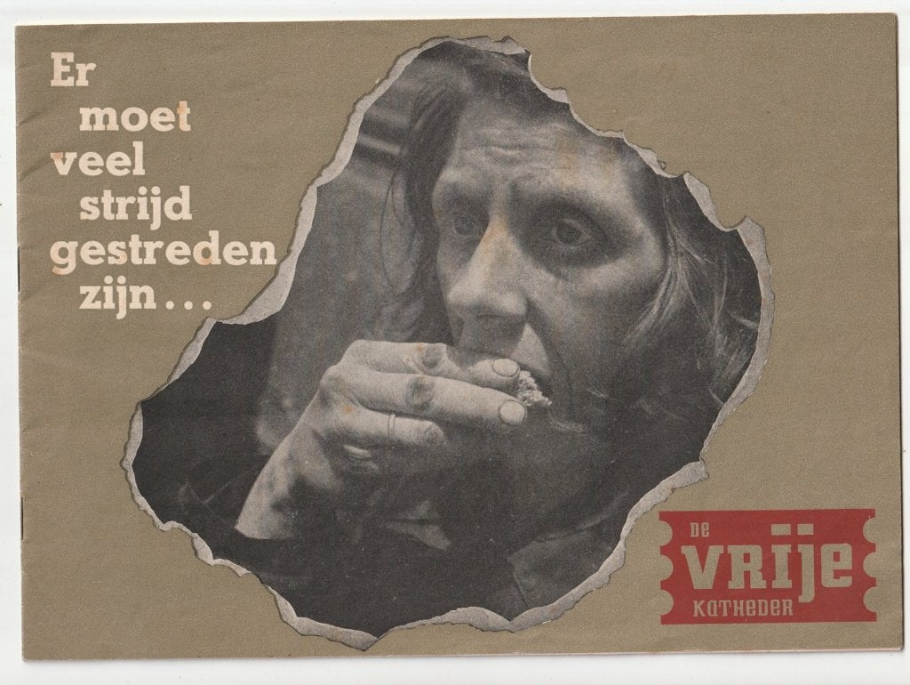 Er moet veel strijd gestreden zijn - De Vrije Katheder 1945, Verzenden, Overige soorten, X, Nederland