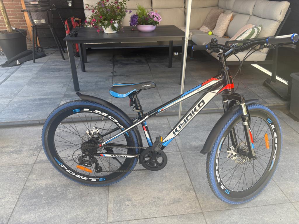 Kiyoko Mountainbike 26 inch met 7 versnellingen, Fietsen en Brommers, Versnellingen, Minder dan 49 cm, Zo goed als nieuw, Schijfrem