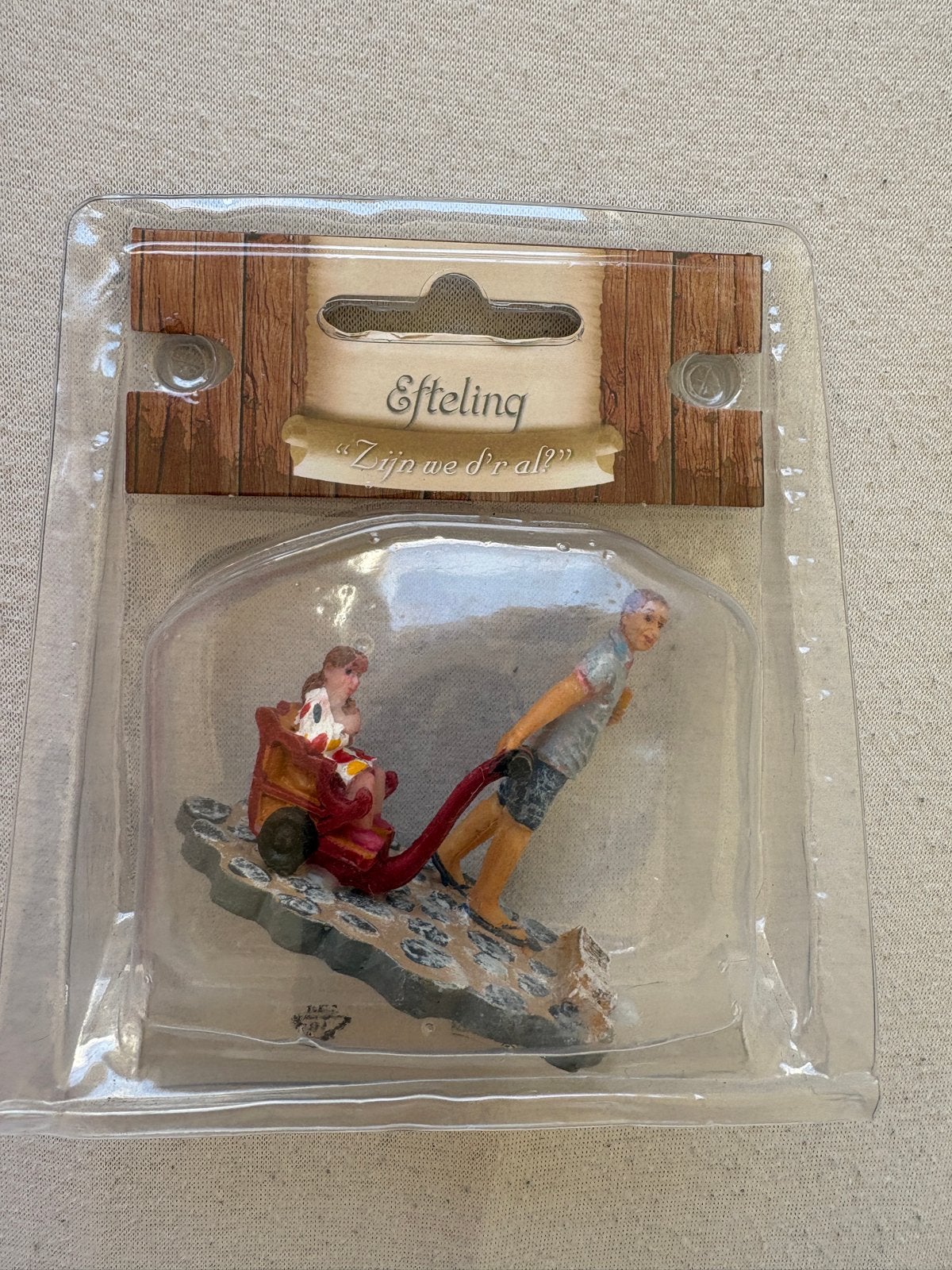 Luville Efteling "Zijn we d'r al?" miniatuur, Ophalen of Verzenden, Nieuw, Beeldje of Poppetje
