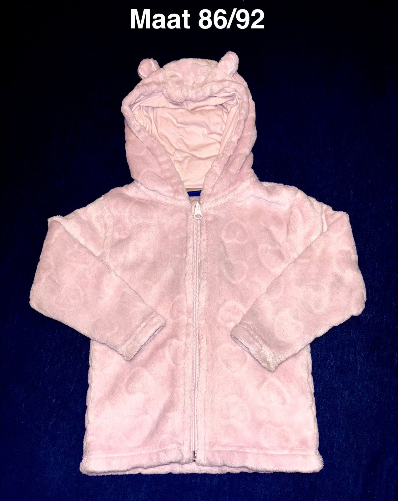 Lupilu fleece vestje/jasje maat 86/92, Ophalen of Verzenden, Gebruikt, Meisje, Truitje of Vestje