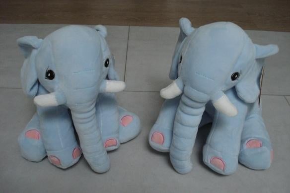 2 nw superzacht knuffels olifanten kraamcadeau voor tweeling, Kinderen en Baby's, Kraamcadeaus en Geboorteborden, Ophalen of Verzenden