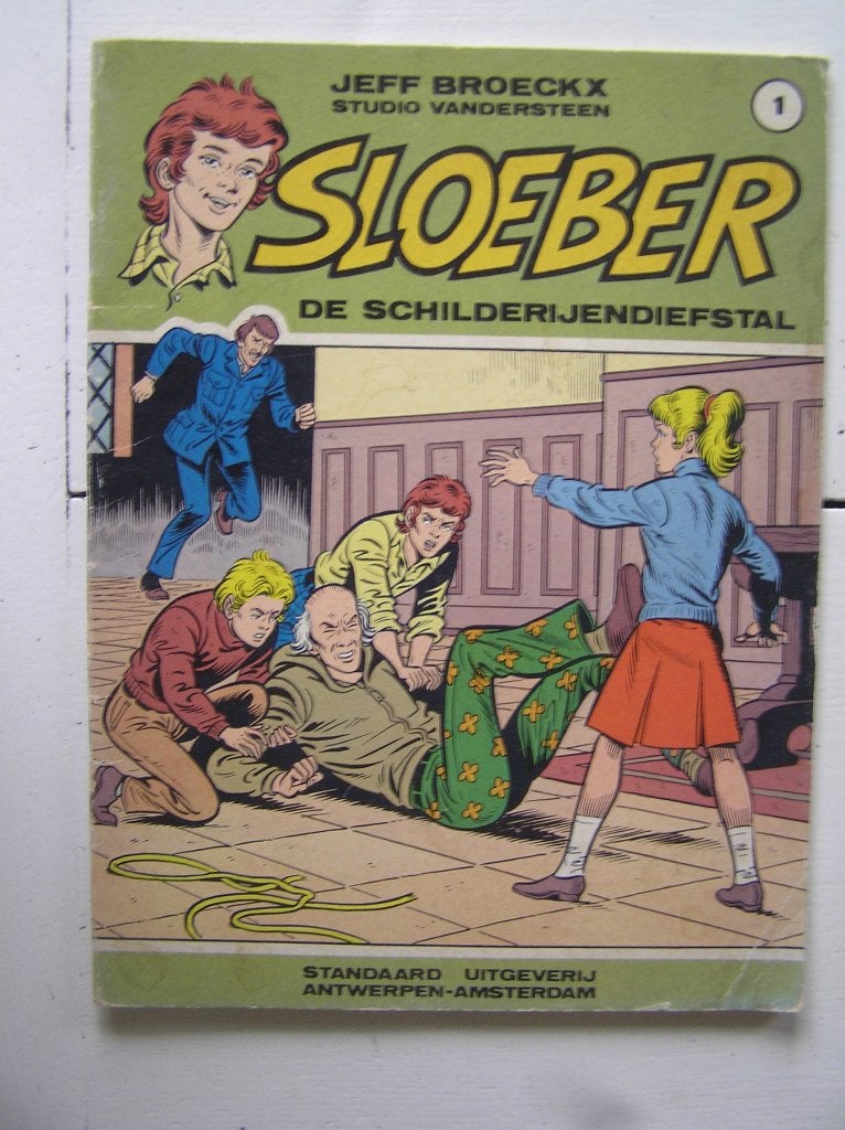 Sloeber. 1 - 2 - 4, Eén stripboek, Ophalen of Verzenden, Gelezen