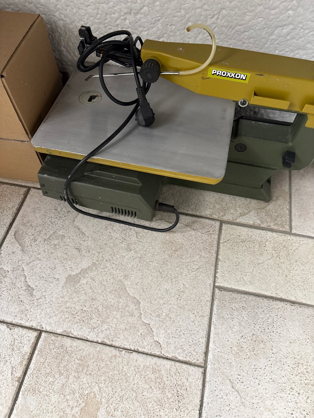 Proxxon DSH/E Decoupeerzaag - Zo goed als nieuw, Minder dan 30 mm, Decoupeerzaag, Ophalen of Verzenden, Zo goed als nieuw