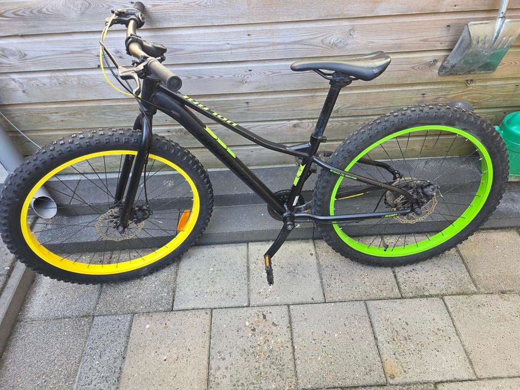 Mountainbike Crossfiets 7 versnellingen - aandacht nodig, Fietsen en Brommers, Ophalen, 24 inch of meer, Gebruikt, Staal