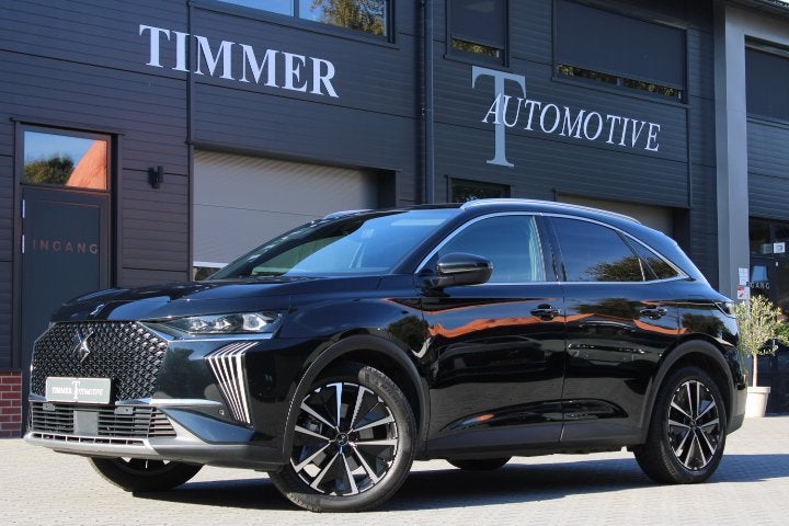 DS 7 E-Tense 300 4x4 Opéra + Panoramadak + Dealer onderhoud, Automaat, Dealer onderhouden, Gebruikt, Zwart