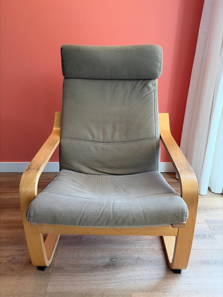 Ikea poang Gratis, Ophalen, Gebruikt, Hout, Eén