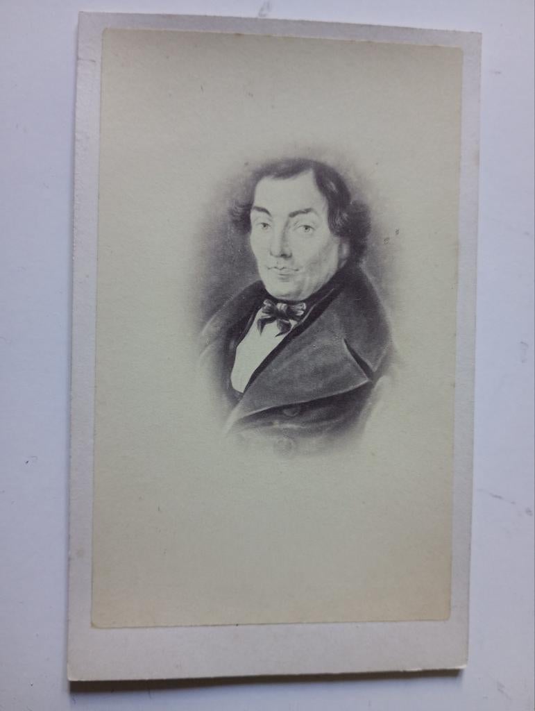 CDV Deventer Man, Gebruikt, Foto, Ophalen of Verzenden, Voor 1940