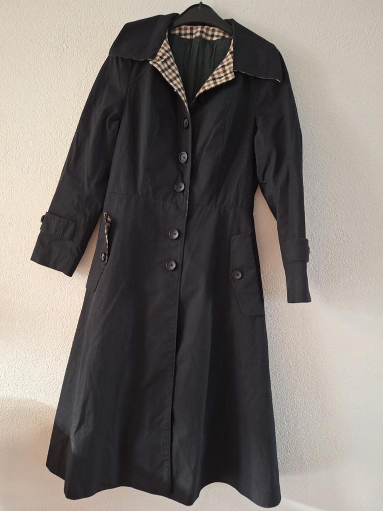 Zwarte vintage damesjas. Maat 38, Maat 38/40 (M), Zwart, Nino-Flex, Ophalen of Verzenden