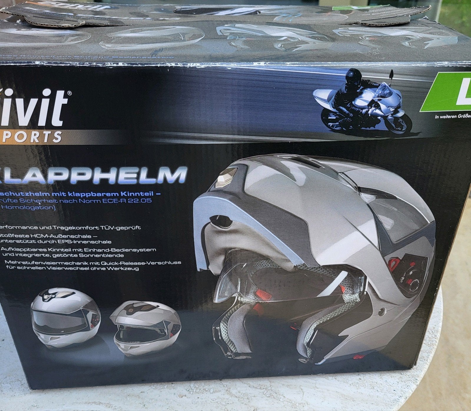 Crivit Sports Klapphelm - Zo goed als nieuw, Ophalen, Tweedehands, Heren, Crivit Sports