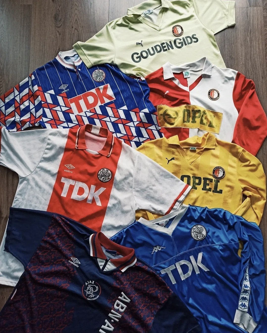 Ruilen: Voetbalshirts jaren 80 & 90 - NL clubs (matchworn), Ophalen of Verzenden, Zo goed als nieuw, Buitenlandse clubs, Shirt