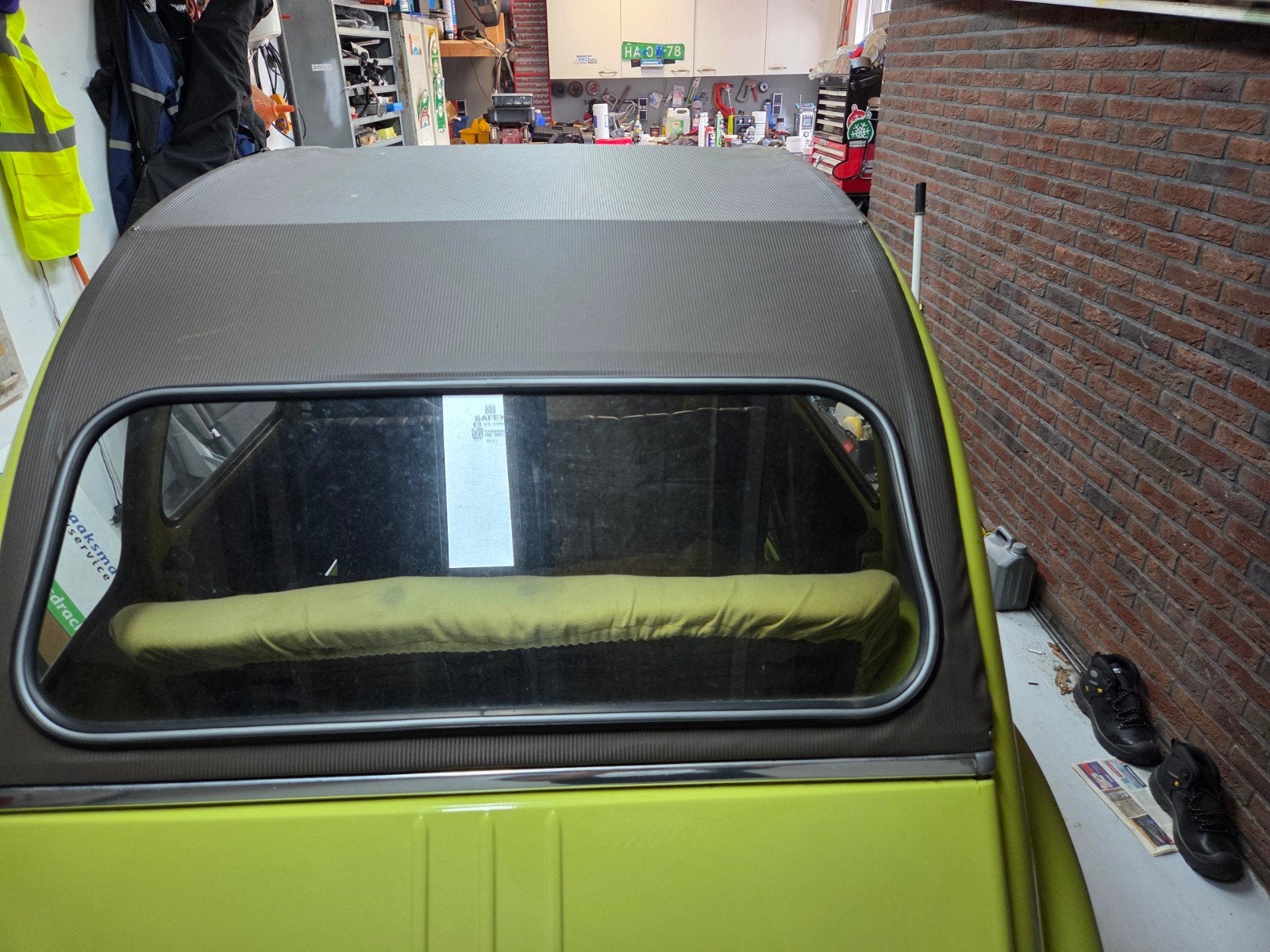 Dak 2CV Binnensluiter bruin, Ophalen, Gebruikt, Citroën, Voor