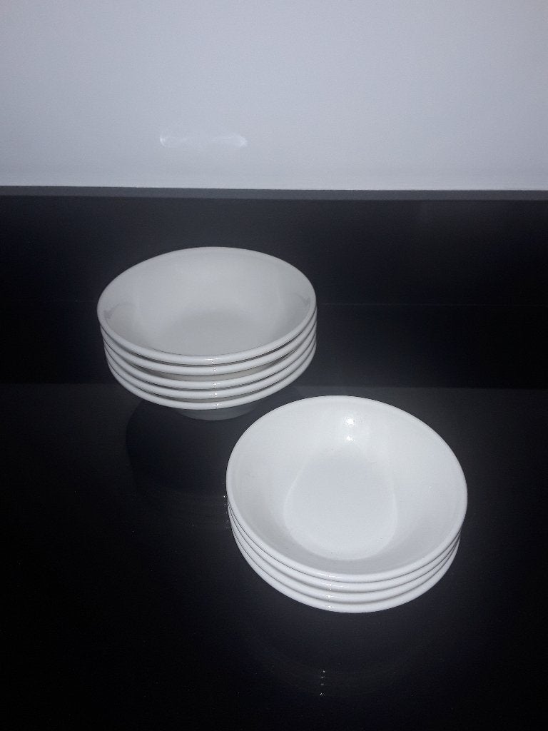 Villeroy en boch witte pap/serveerschaaltjes, Verzenden, Villeroy & Boch, Overige stijlen, Porselein