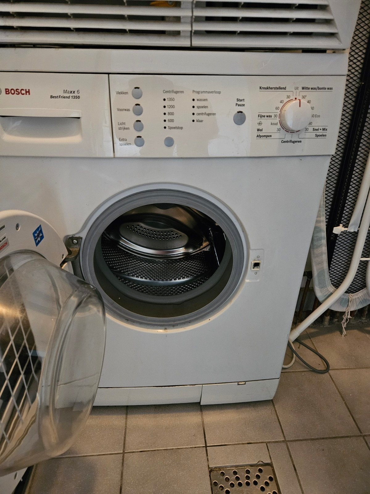 Bosch maxx 6 wasmachine, Witgoed en Apparatuur, Ophalen, Gebruikt, 1200 tot 1600 toeren, 85 tot 90 cm
