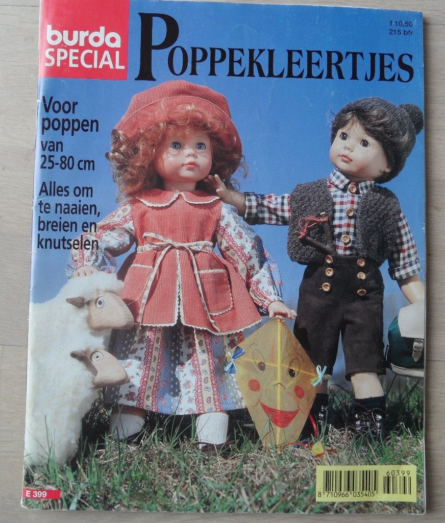 Burda special poppekleertjes zie foto's, Overige typen, Kind, Nieuw, Burda