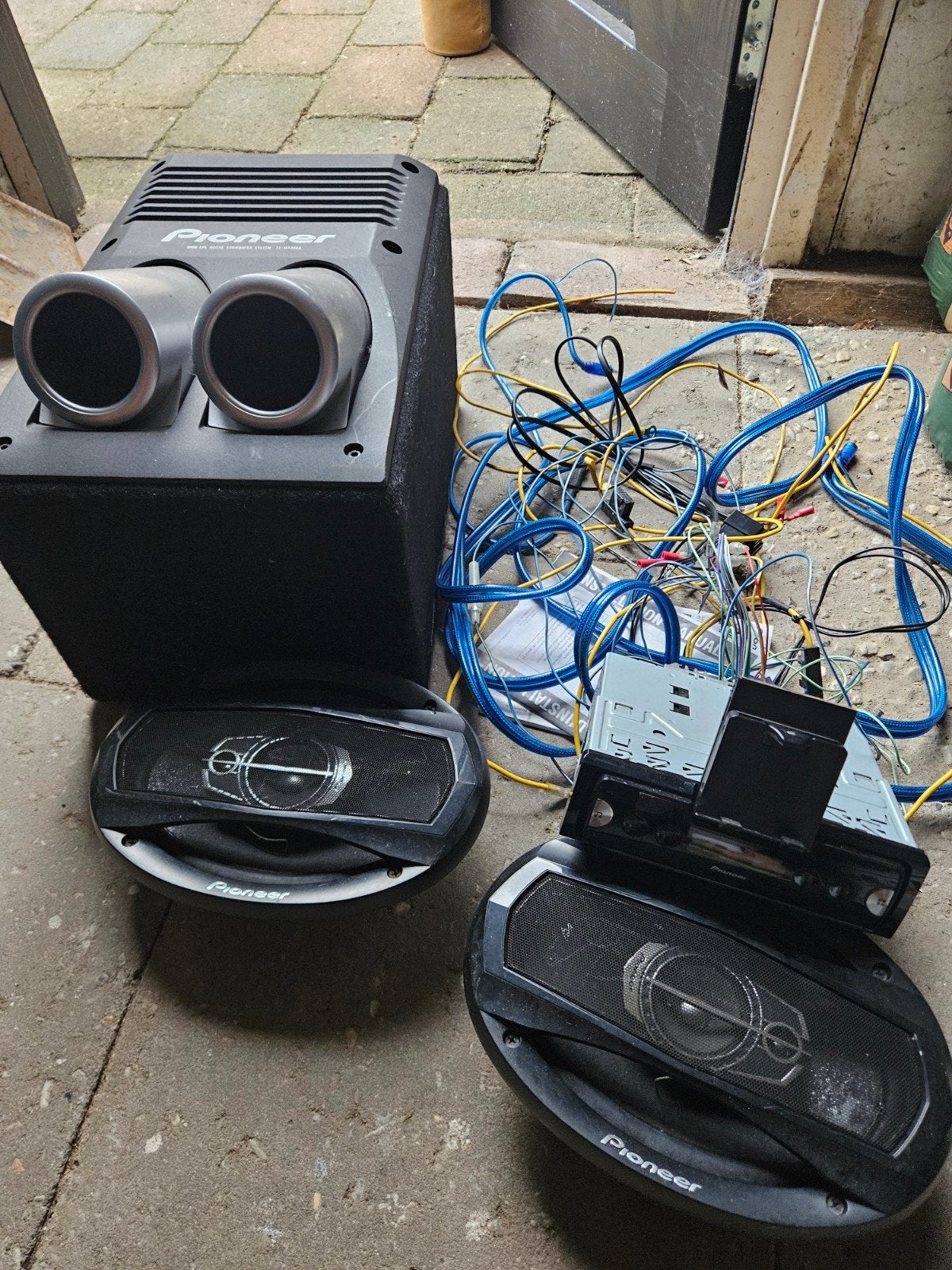 Pioneer Subwoofer, Speakers en Autoradio Set, Ophalen, Gebruikt