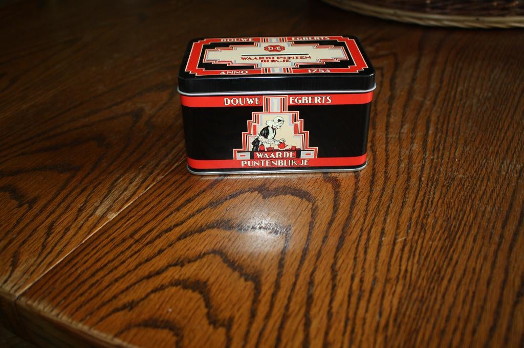 DE Waarde punten blikje, Verzamelen, Ophalen of Verzenden, Nieuw, Overige, Douwe Egberts
