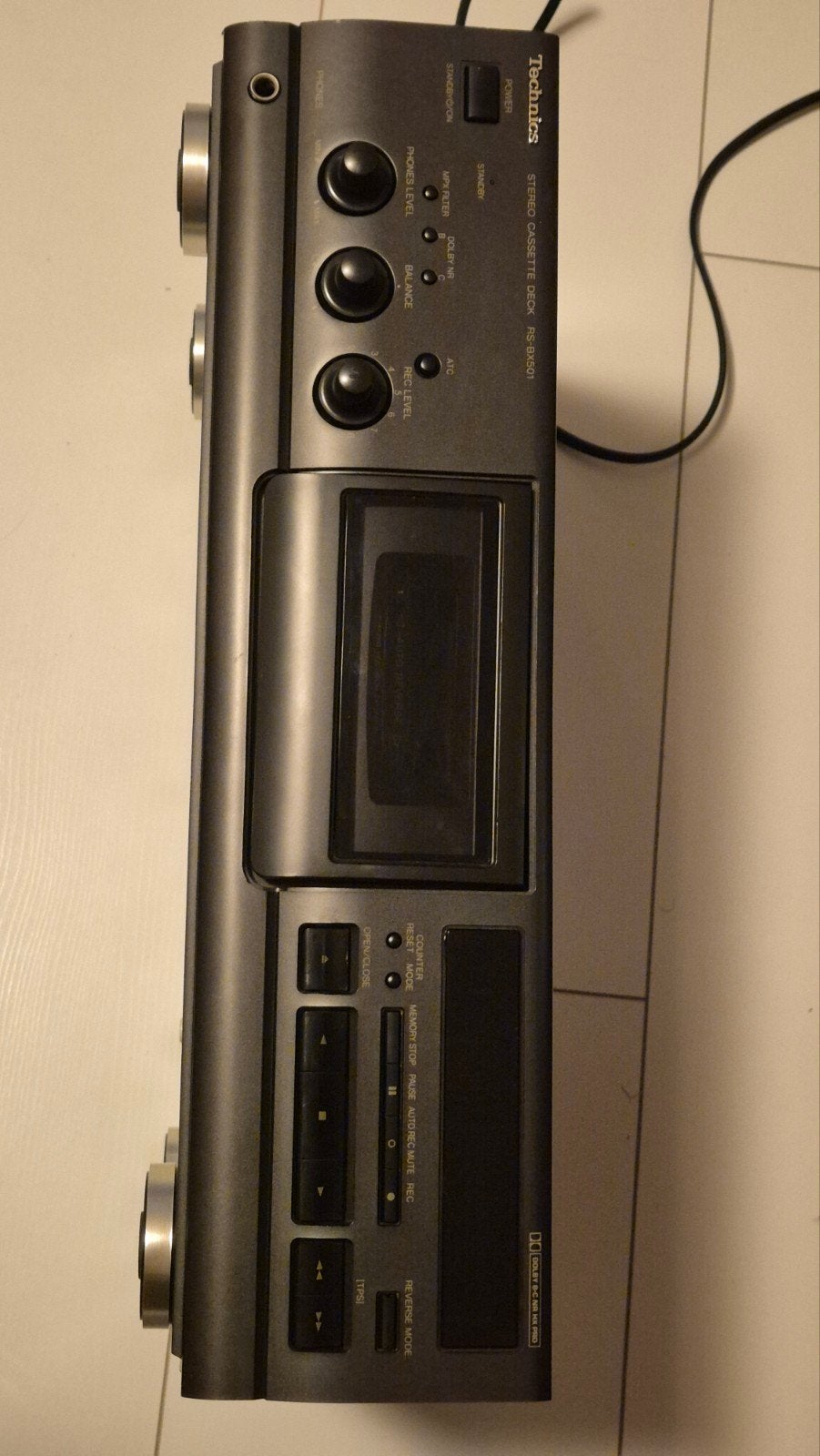 Technics cassettedeck RS-BX501, Ophalen, Enkel, Overige merken, Tiptoetsen