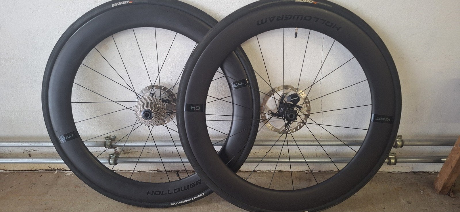 Hollowgram Knot 64 wielset 11s Shimano body incl. banden, Gebruikt, Racefiets, Hollowgram, Carbon