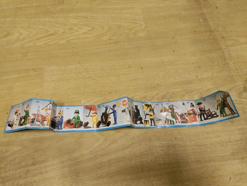 Playmobil folder met diverse figuren en sets, Ophalen of Verzenden, Gebruikt, Los playmobil
