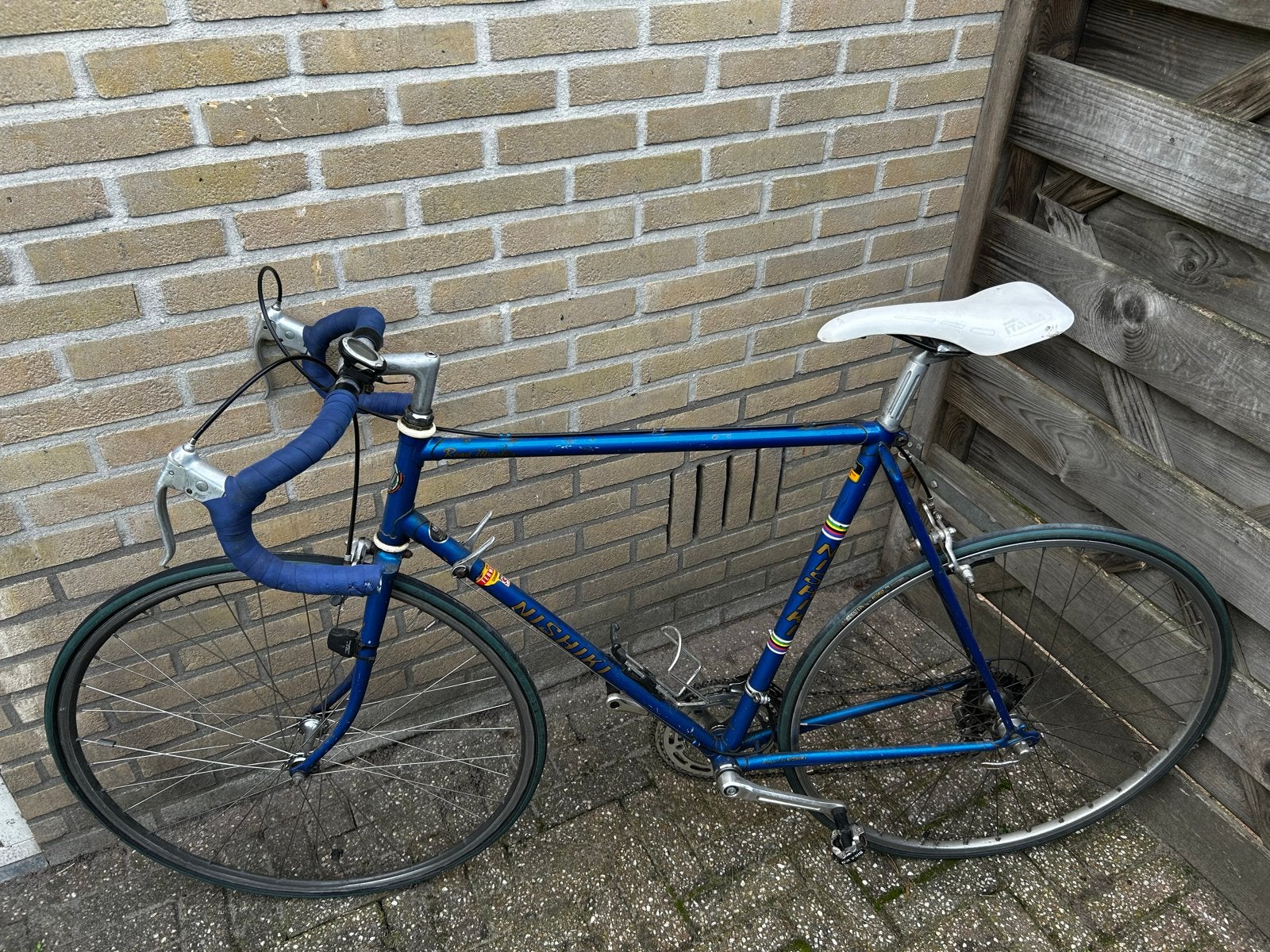 Retro Nishiki Roadmaster racefiets - Gebruikt, Gebruikt, Staal, Velgrem, Ophalen