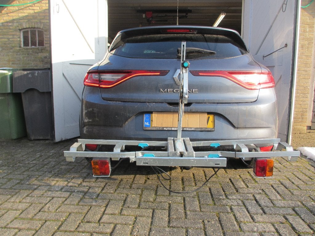 multa,zgan,opvouwbaar,60 kg,e-bike,atb,past elke kofferbak, Auto diversen, Fietsendragers, Ophalen, Elektrische fiets, Zo goed als nieuw