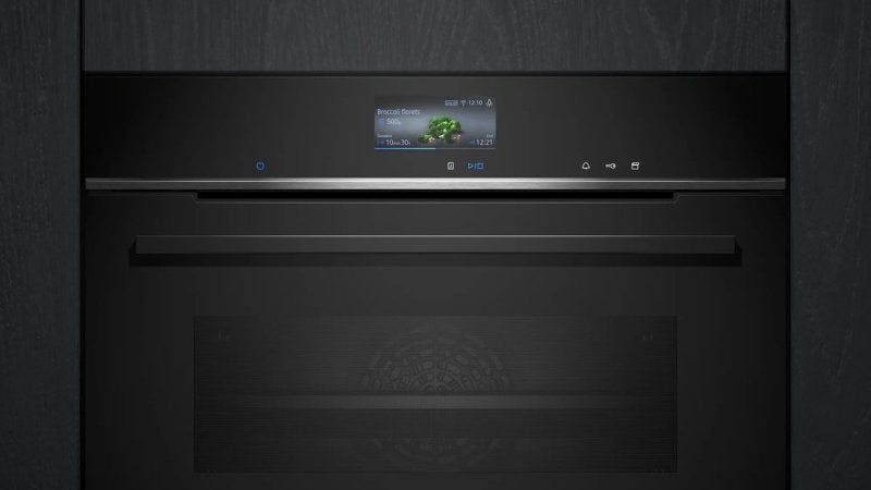 Siemens inbouwoven HS736G1B1 - iQ700 - met stoom - Zwart, Hete lucht, BSH Huishoudapparaten, Informatie@bshg.com, Ophalen of Verzenden