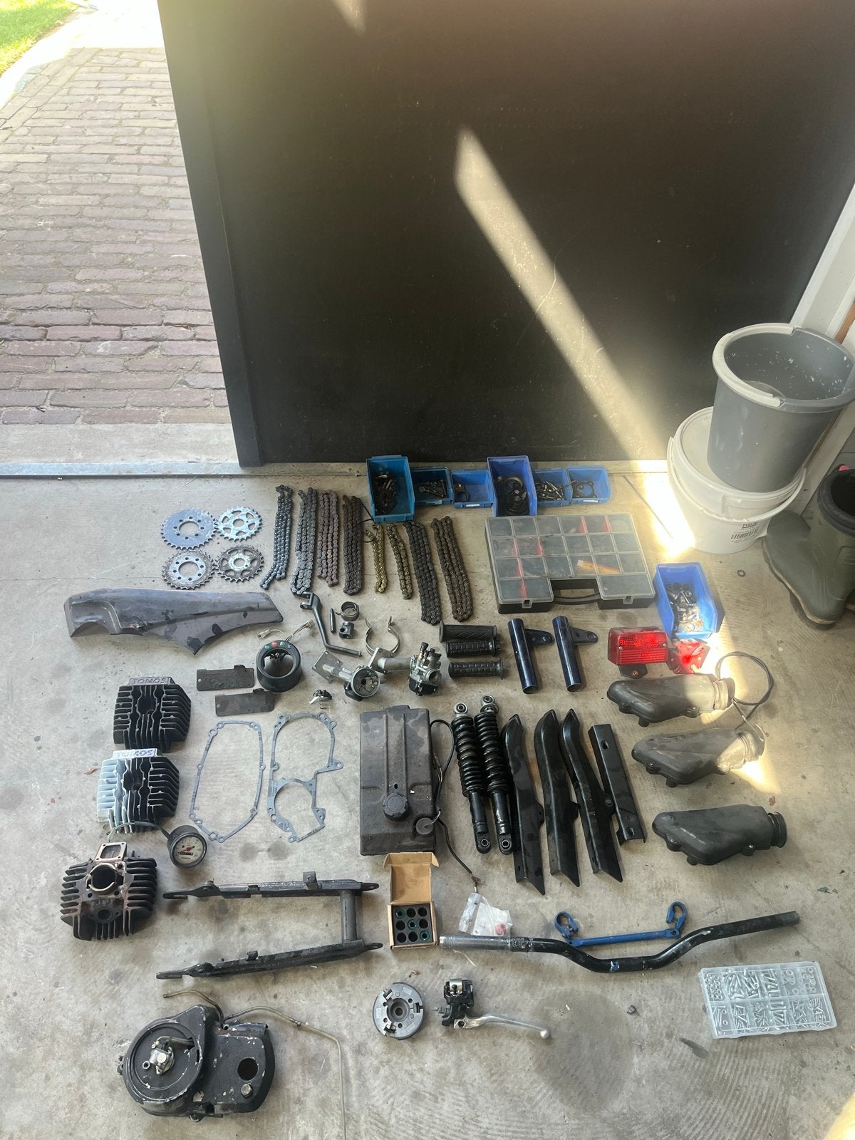 Diverse Tomos onderdelen, Ophalen of Verzenden, Gebruikt, Overige typen