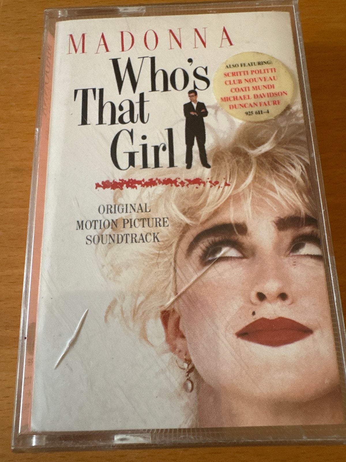 Madonna - Who's That Girl  Original Motion Picture Soundtrac, Gebruikt, Ducoso, 1 bandje, Ophalen of Verzenden