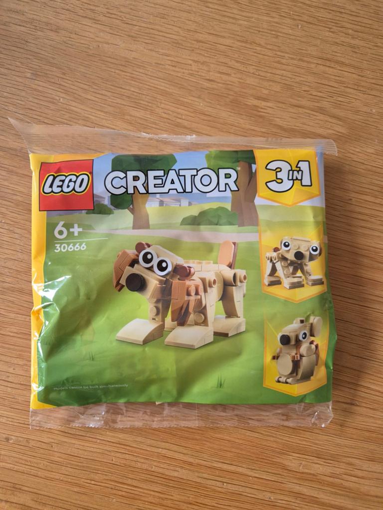 LEGO Creator 3-in-1 Hondje (30666) - Nieuw en Ongeopend, Lego, Nieuw, Ophalen of Verzenden, Ongeopend/sealed