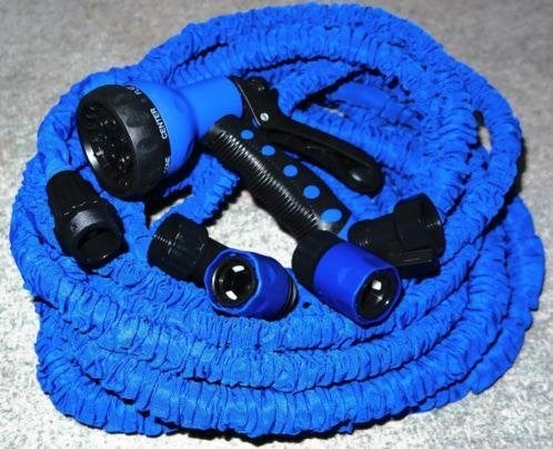 X-Hose, complete set inclusief sproeikop, Ophalen of Verzenden, Nieuw, Tuinslang