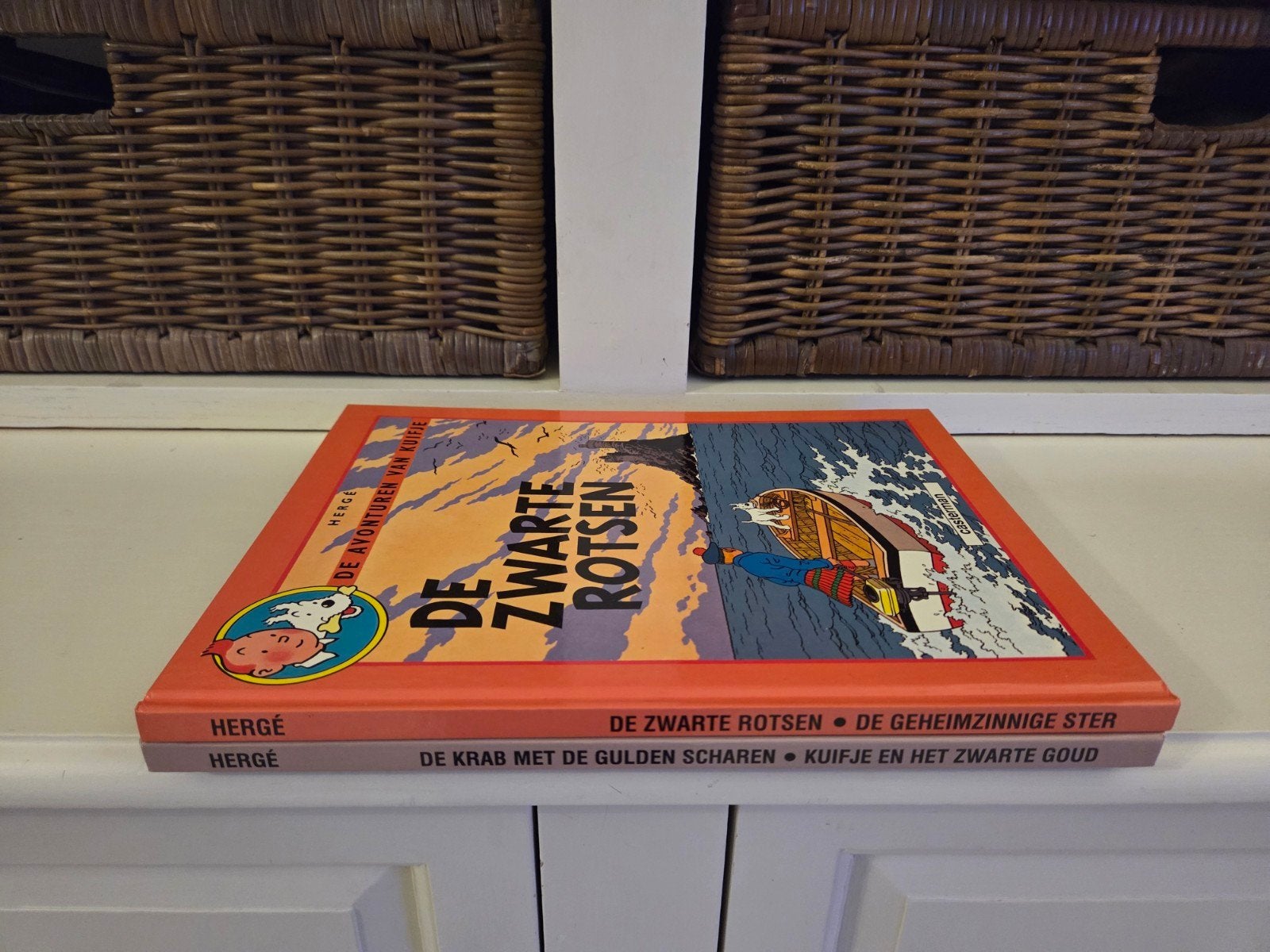 De avonturen van Kuifje - 2 in 1, Meerdere stripboeken, Ophalen of Verzenden, Gelezen