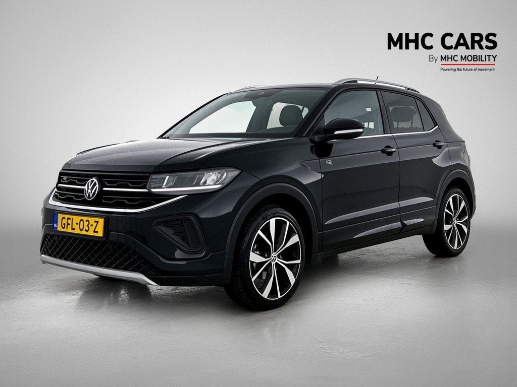 Volkswagen T-Cross 1.0 TSI R-Line | DSG | Carplay |, Auto's, Volkswagen, Gebruikt, Automatische klimaatregeling, Zwart, Origineel Nederlands