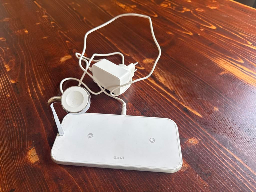 Zens Multi Oplader voor iPhone en Apple Watch, Telecommunicatie, Mobiele telefoons | Telefoon-opladers, Ophalen of Verzenden, Gebruikt