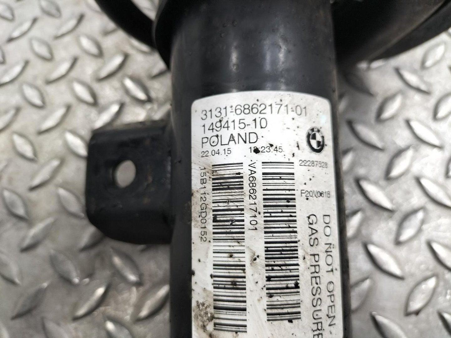 BMW 1 SERIES F20 LCI 118I VEERPOOT / SCHOKBREKER LV 31316873, Ophalen of Verzenden, Gebruikt, ARN erkend