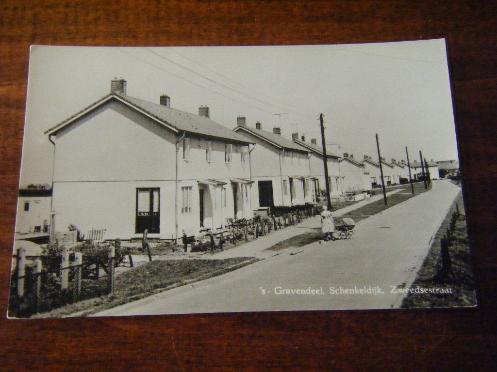 N41 - 's-Gravendeel - Schenkeldijk - Mooi/Oud, Ophalen of Verzenden, 1940 tot 1960, Zuid-Holland
