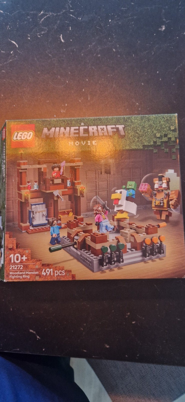 LEGO MINECRAFT 21272 Woodland Mansion Fighting Ring, Ophalen of Verzenden, Zo goed als nieuw