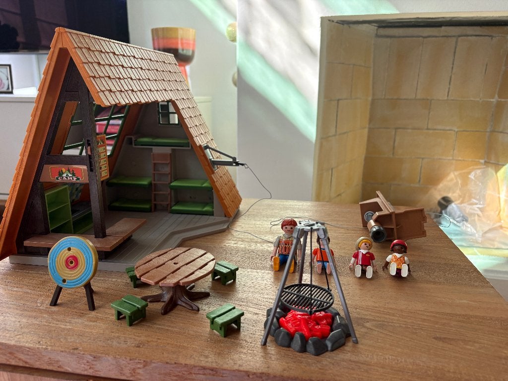 Playmobil Grote vakantiebungalow - 6887, Gebouw, Complete set, Ophalen of Verzenden, Summer fun