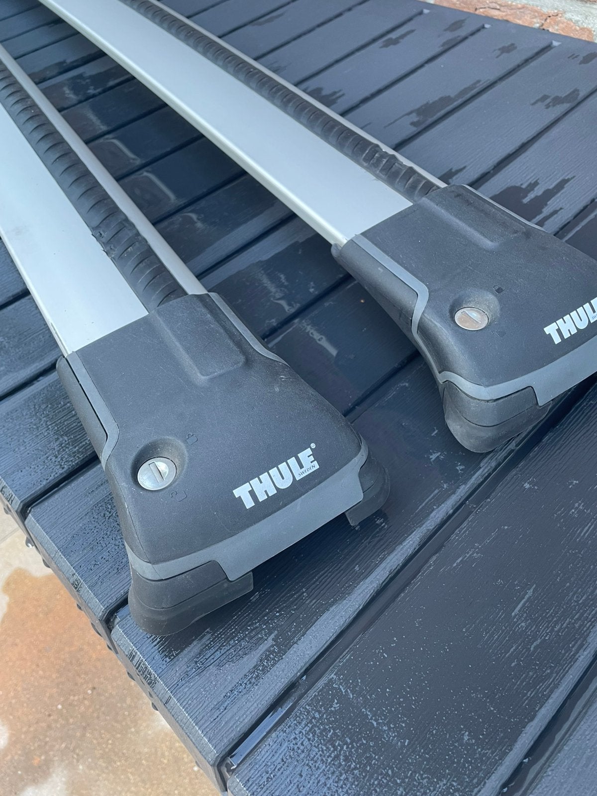 Thule dakdragers Nissan X-Trail T32 (2014-2021) met dakrails, Ophalen of Verzenden, Gebruikt