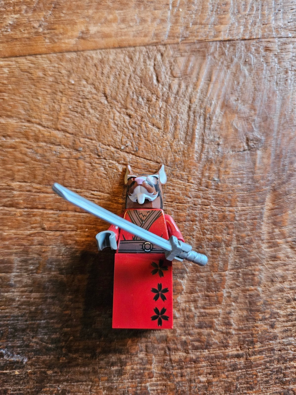 LEGO Splinter minifiguur (tnt007) TMNT, Kinderen en Baby's, Speelgoed | Duplo en Lego, Overige thema's, Lego, Ophalen of Verzenden