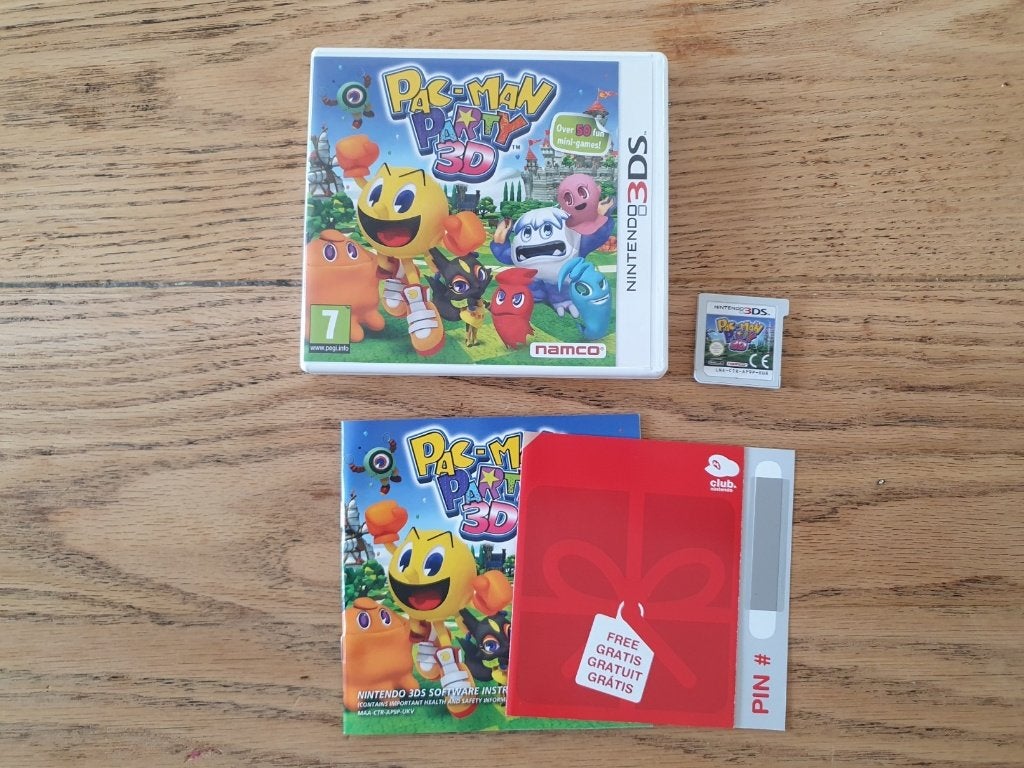 Pac-Man Party 3D x x € 20,00, 1 speler, Verzenden, Zo goed als nieuw, Vanaf 3 jaar
