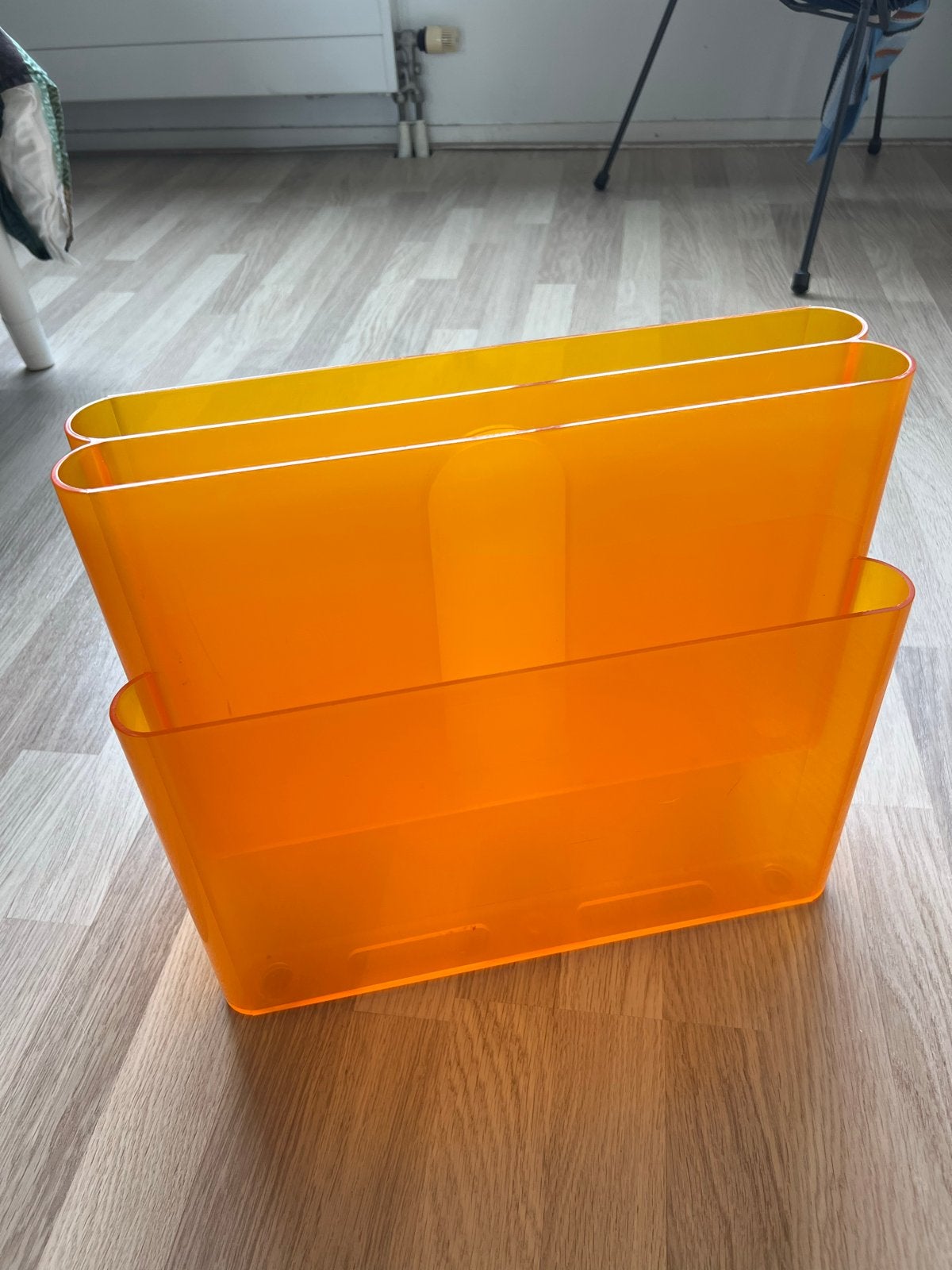 Kartell Lectuurbak - Giotto Stoppino - Oranje, Meerdere vakken, Gebruikt, Lectuurbak, Kunststof