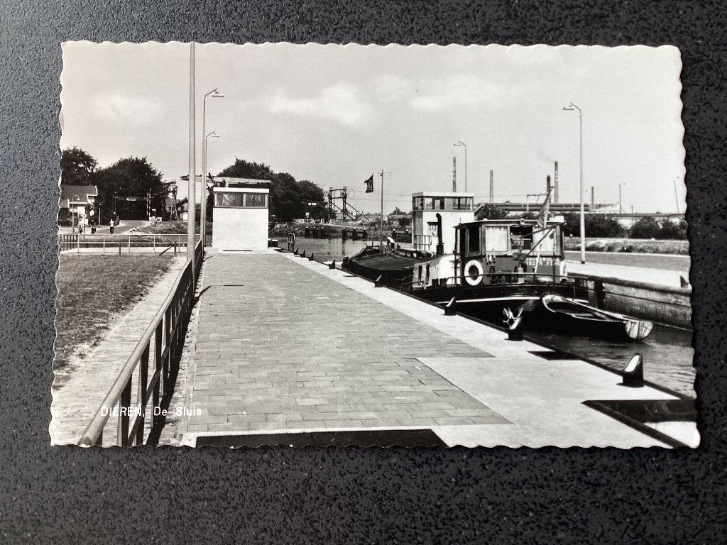 Dieren. Binnenvaartschip., Verzamelen, Ophalen of Verzenden, 1960 tot 1980, Gelopen, Gelderland