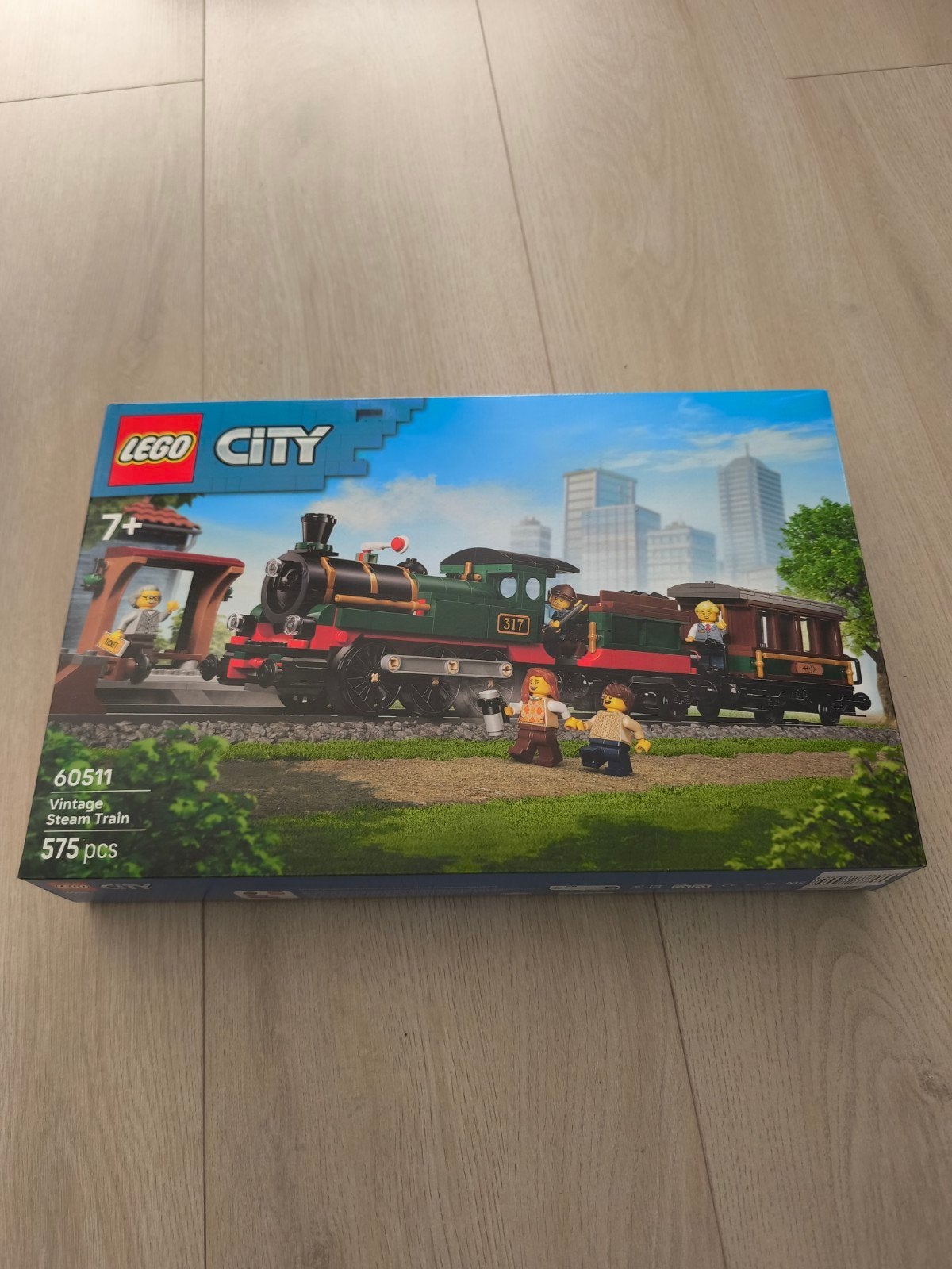 lego city 60511 stoomtrein nieuw in doos, Kinderen en Baby's, Ophalen of Verzenden, Nieuw