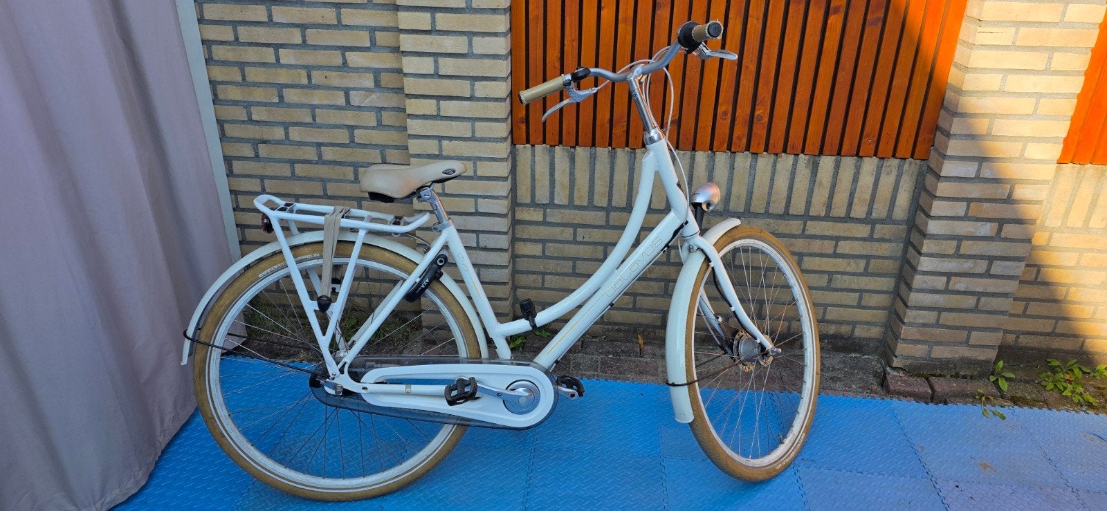 Damesfiets - Crème Wit - Lage Instap, Velgrem, Ophalen, Overige merken, 53 tot 56 cm