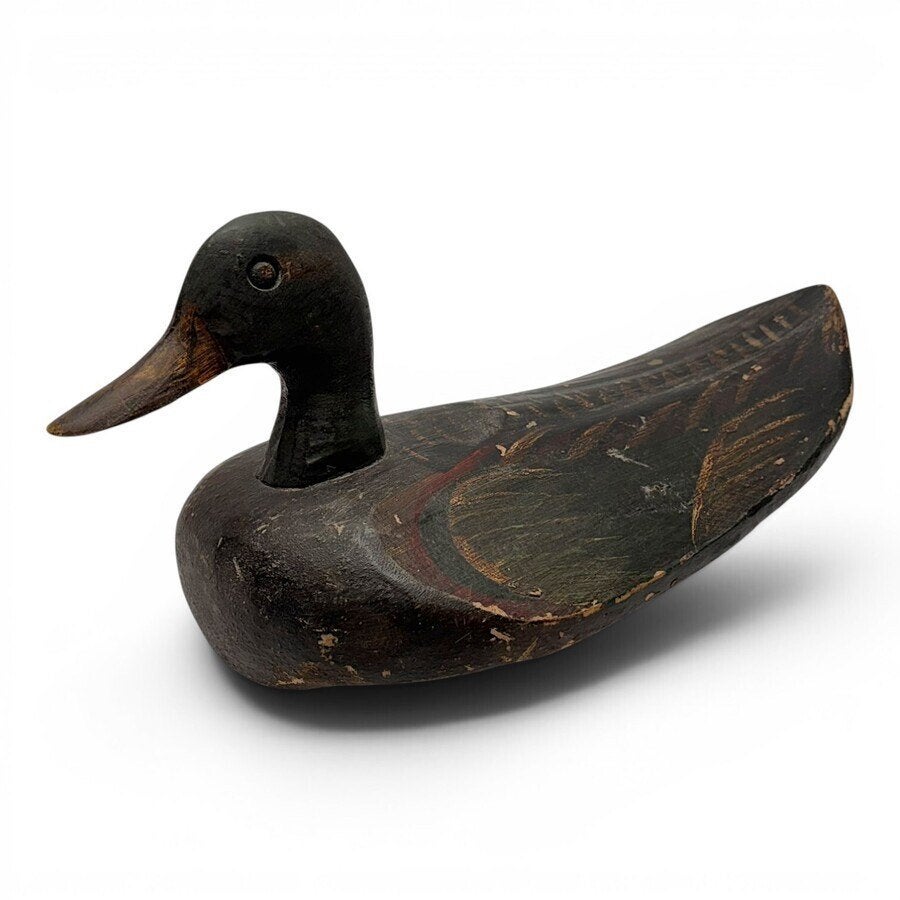 Houten lokeend, Antiek en Kunst, Ophalen of Verzenden
