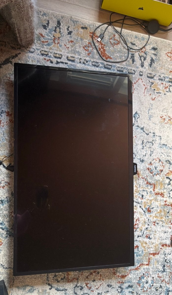 TV Philips 34 inch, Ophalen, Zo goed als nieuw, 50 Hz, Philips