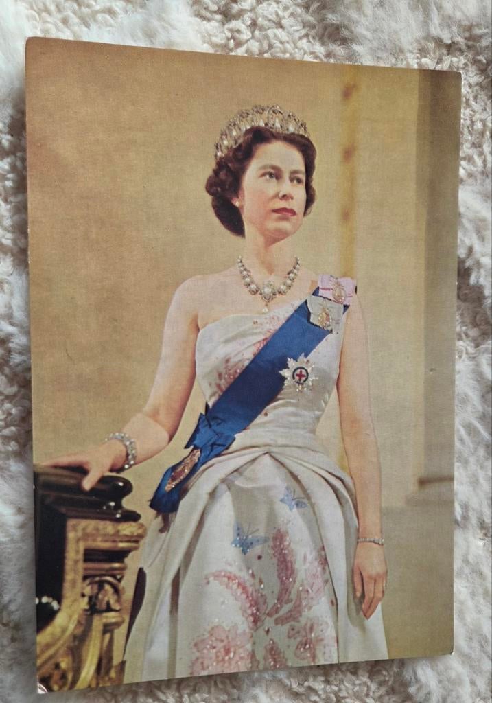 Koningin Elizabeth II - 1958, Verzamelen, Verzenden, 1940 tot 1960, Ongelopen, Sterren en Beroemdheden