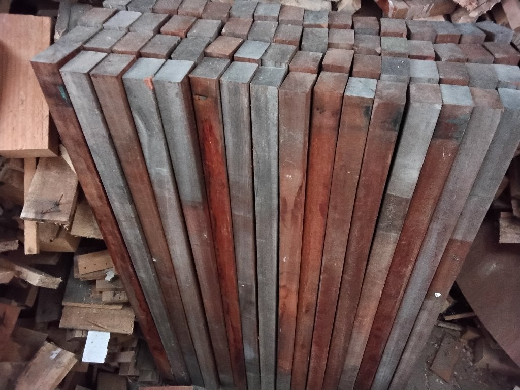Nieuw Hardhout asobe angelime. 115x7x4.5 cm, Ophalen, Palen, Nieuw, Hardhout